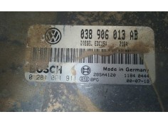 Recambio de centralita motor uce para seat ibiza (6k1) 1.9 sdi referencia OEM IAM 038906013AB 0281001911 BOSCH 2