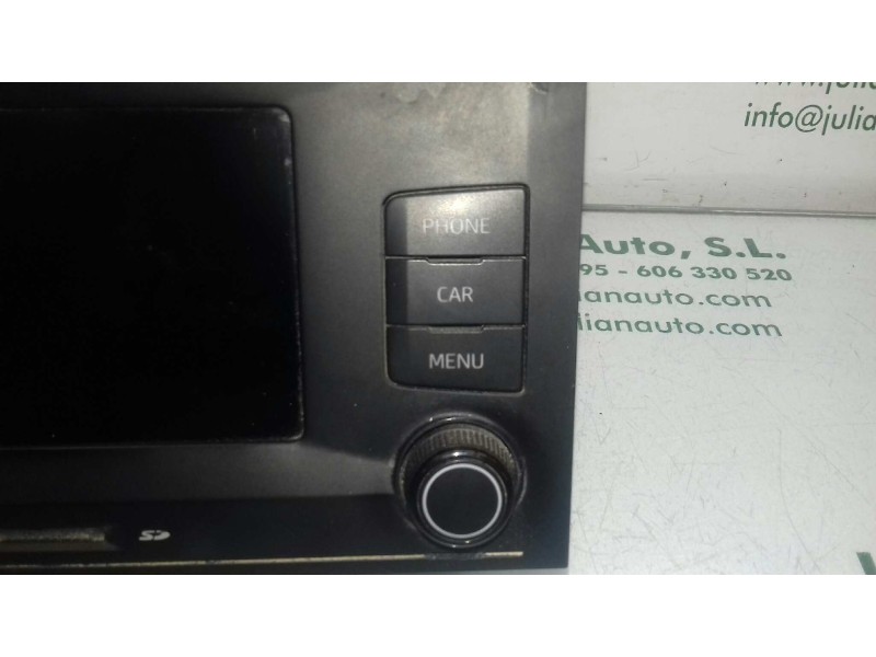 Recambio de sistema audio / radio cd para seat ibiza (6p1) reference referencia OEM IAM 5F0035888B  BLUETOOTH