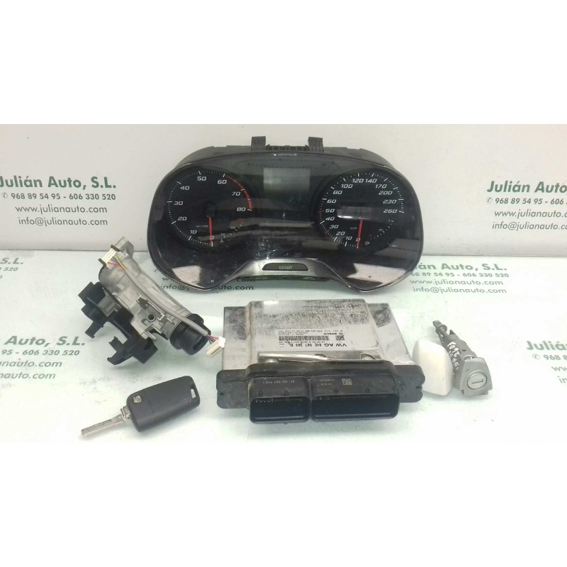 Recambio de centralita motor uce para seat leon (5f1) reference referencia OEM IAM 04E907309BL 0261S12606 KIT - BOSCH