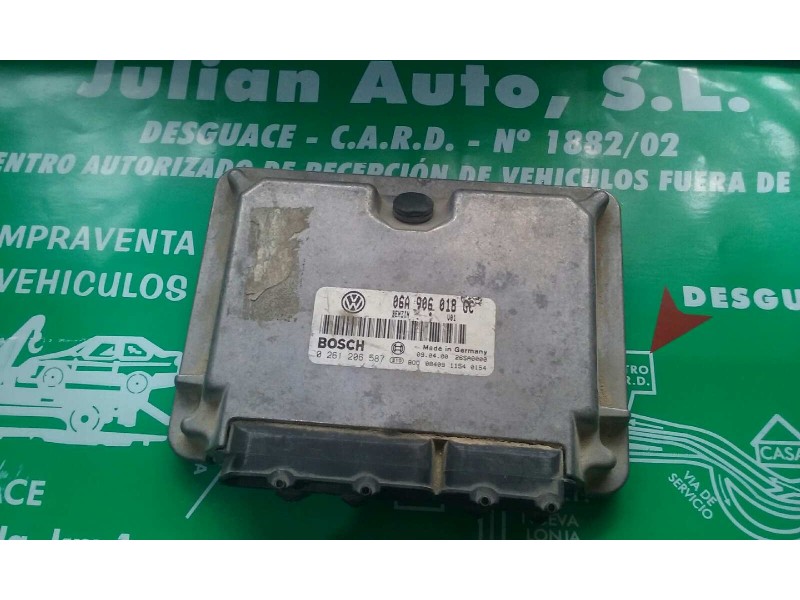 Recambio de centralita motor uce para seat toledo (1m2) 1.8 20v referencia OEM IAM 06A906018GC 0261206587 BOSCH