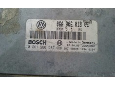 Recambio de centralita motor uce para seat toledo (1m2) 1.8 20v referencia OEM IAM 06A906018GC 0261206587 BOSCH 2