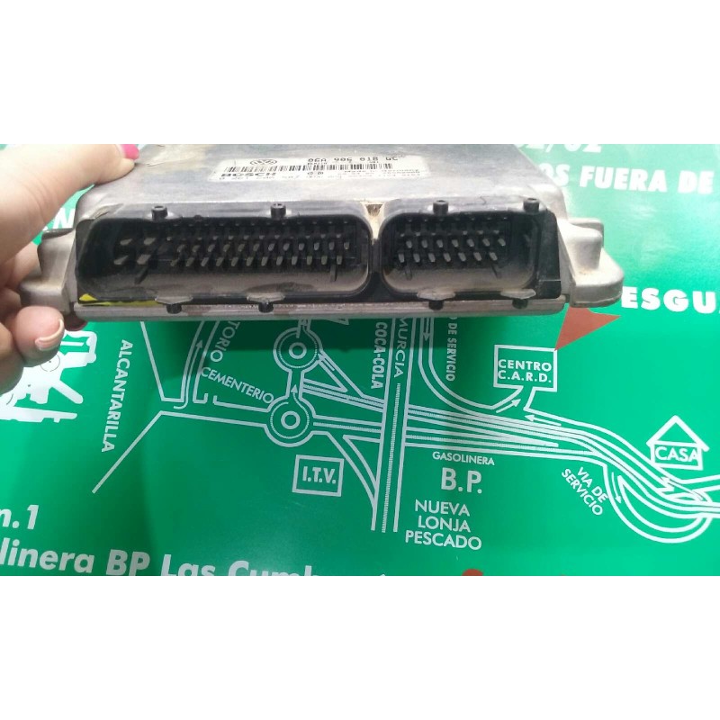 Recambio de centralita motor uce para seat toledo (1m2) 1.8 20v referencia OEM IAM 06A906018GC 0261206587 BOSCH