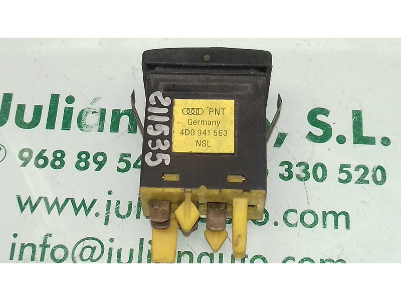 Recambio de interruptor para audi a4 avant (b5) 1.9 tdi referencia OEM IAM 4D0941563  LUCES ANTINIEBLA