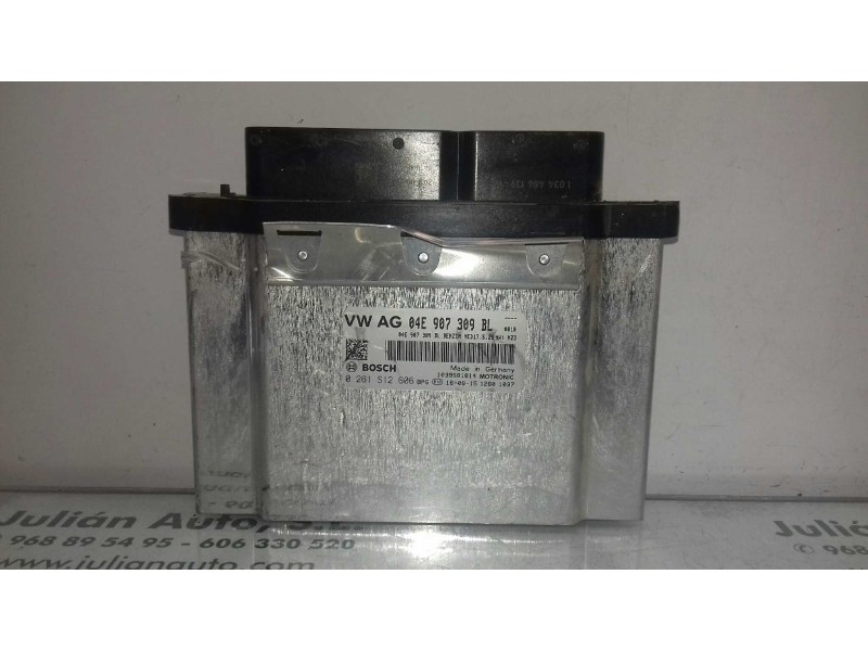 Recambio de centralita motor uce para seat leon (5f1) reference referencia OEM IAM 04E907309BL 0261S12606 KIT - BOSCH
