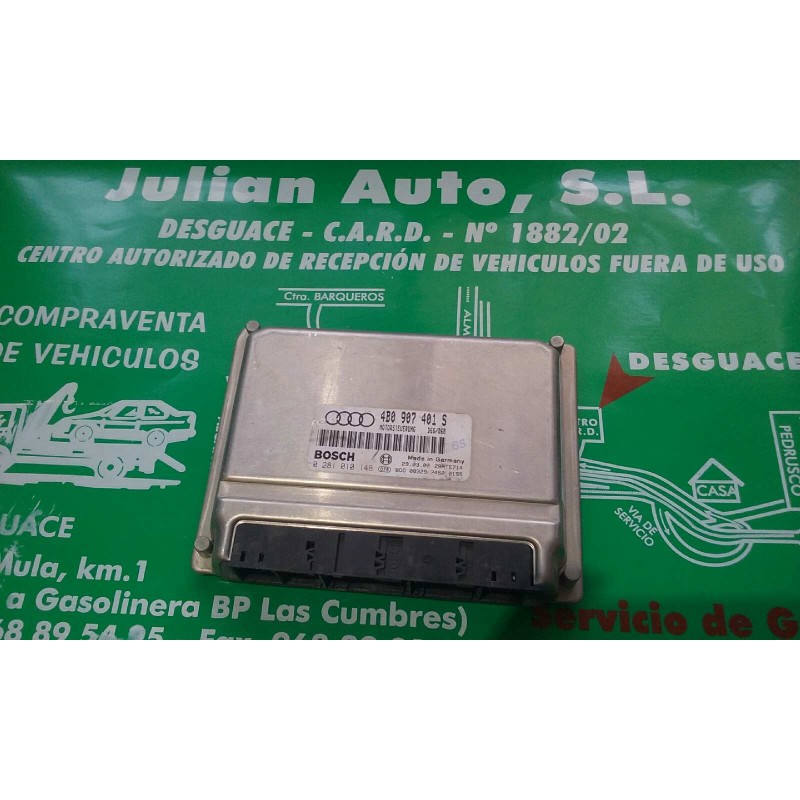 Recambio de centralita motor uce para audi a6 avant (4b5) 2.5 tdi referencia OEM IAM 4B0907401S 0281010148 BOSCH