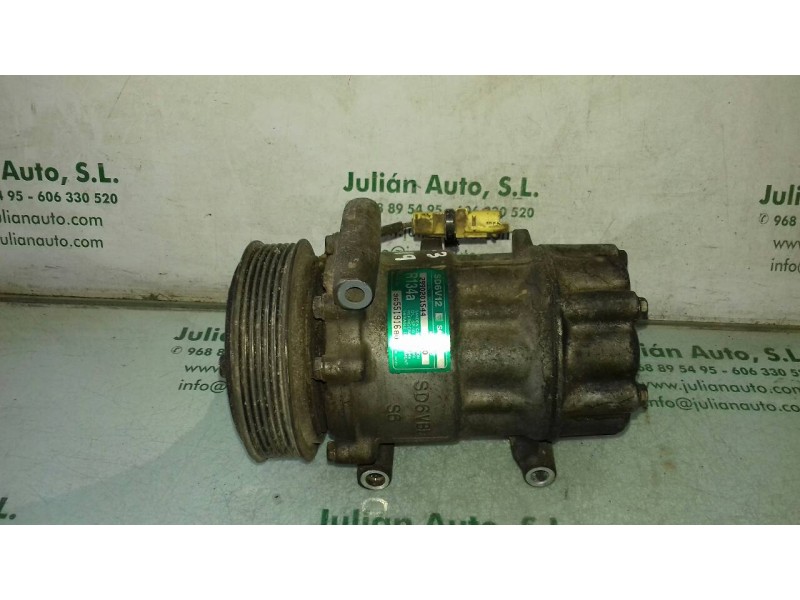 Recambio de compresor aire acondicionado para citroen c3 hdi 70 furio referencia OEM IAM 9655191680 SD6V12 SANDEN