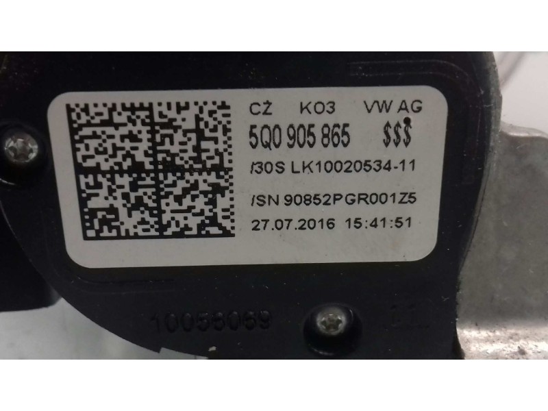 Recambio de centralita motor uce para seat leon (5f1) reference referencia OEM IAM 04E907309BL 0261S12606 KIT - BOSCH