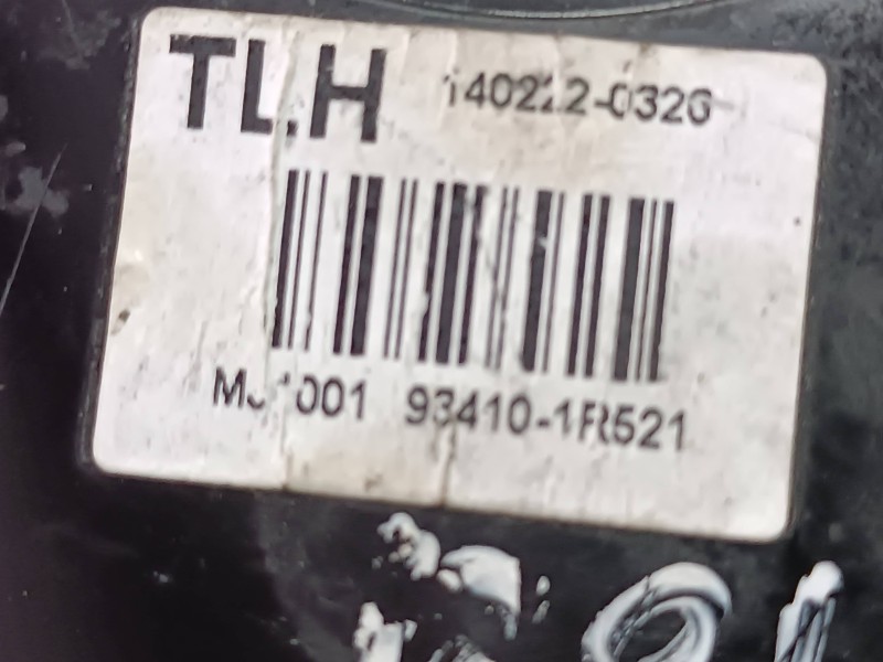 Recambio de mando luces para kia picanto concept referencia OEM IAM 934101R521  CONECTOR 6 + 6 PINES