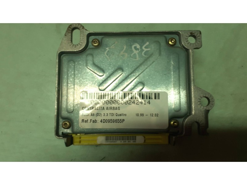 Recambio de centralita airbag para audi a8 (d2) 3.3 tdi quattro referencia OEM IAM 4D0959655P 4D0959655 0285001405