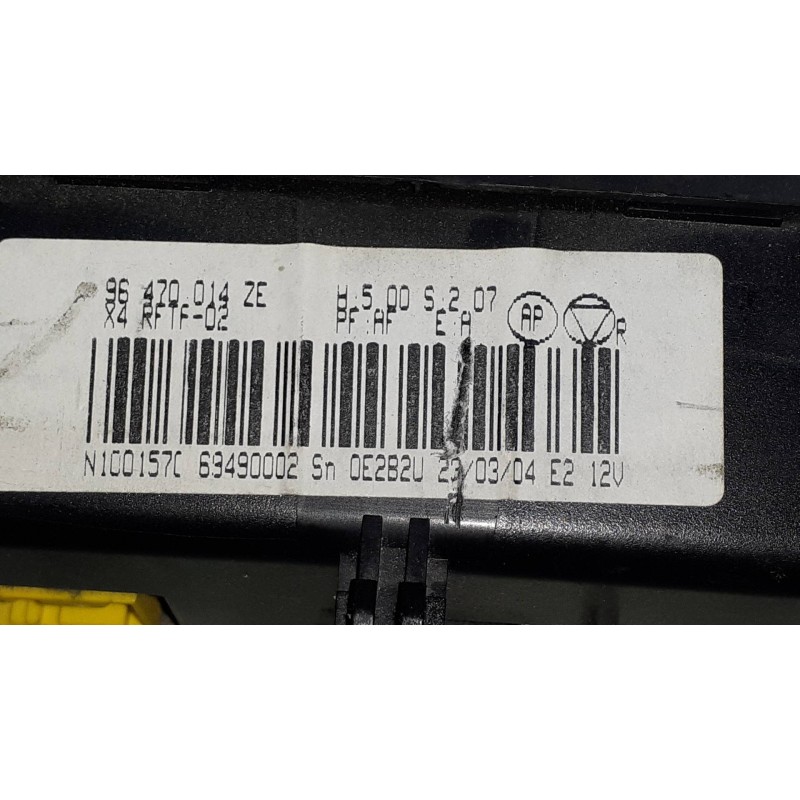 Recambio de mando climatizador para citroen c5 berlina 2.0 hdi sx referencia OEM IAM 96470014  VALEO