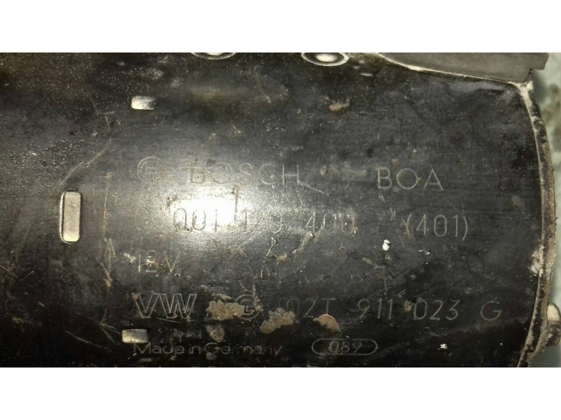 Recambio de motor arranque para seat ibiza (6l1) stella referencia OEM IAM 02T911023G 0001120400 BOSCH