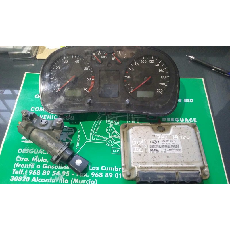 Recambio de centralita motor uce para volkswagen golf iv berlina (1j1) básico referencia OEM IAM 036906032G 0261207190 KIT - BOS