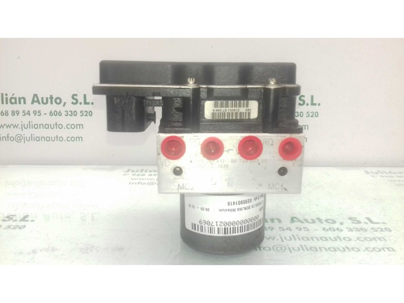Recambio de abs para citroen c5 berlina millenium referencia OEM IAM 0265951416 0265251413 BOSCH