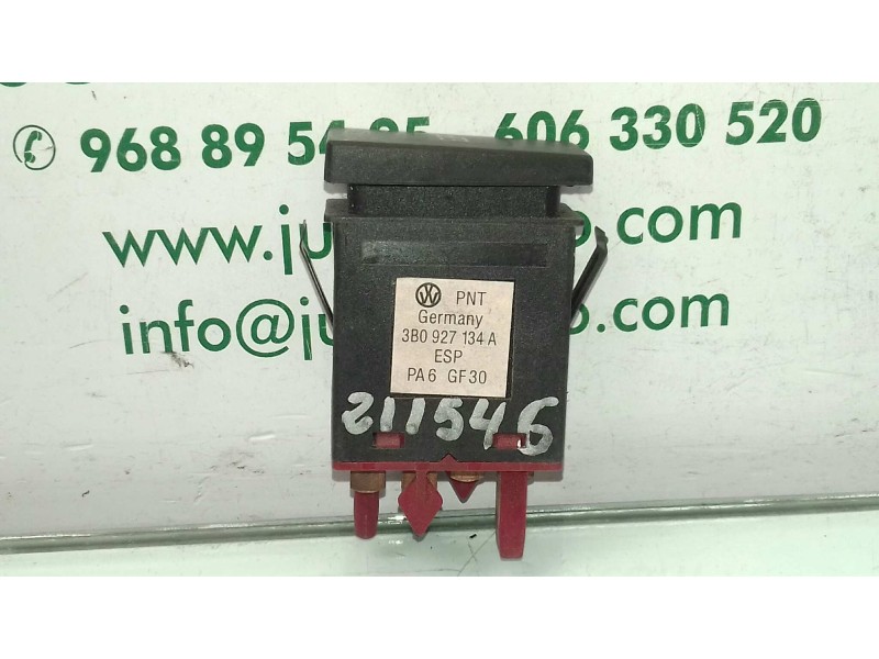 Recambio de interruptor para volkswagen passat berlina (3b3) comfortline referencia OEM IAM 3B0927134A  ESP