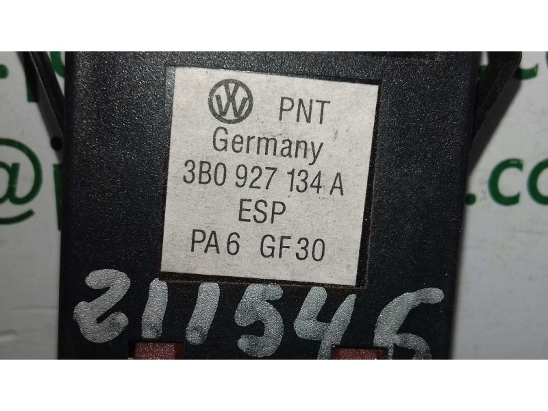 Recambio de interruptor para volkswagen passat berlina (3b3) comfortline referencia OEM IAM 3B0927134A  ESP