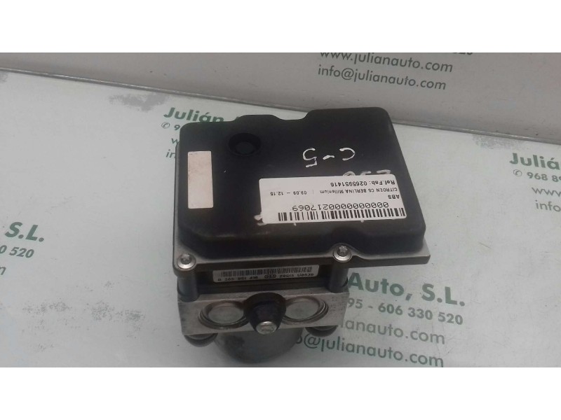 Recambio de abs para citroen c5 berlina millenium referencia OEM IAM 0265951416 0265251413 BOSCH