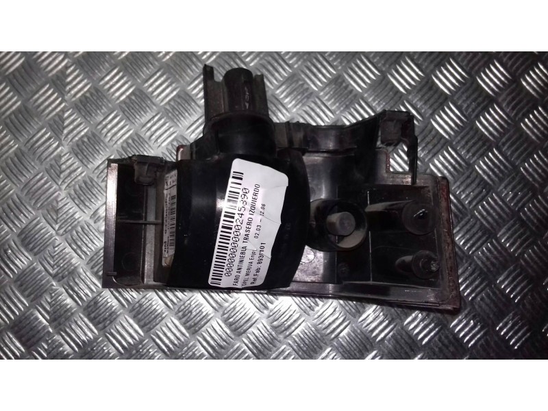Recambio de faro antiniebla trasero izquierdo para opel meriva enjoy referencia OEM IAM 89398101  93295362