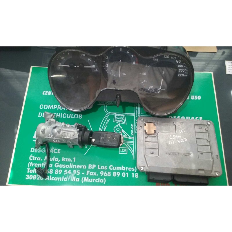 Recambio de centralita motor uce para seat leon (1p1) reference referencia OEM IAM 06A906033FF 5WP40329 KIT - SIEMENS - VDO