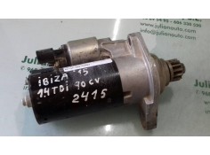 Recambio de motor arranque para seat ibiza (6p1) reference referencia OEM IAM 02Z911024HX 0001153007 BOSCH