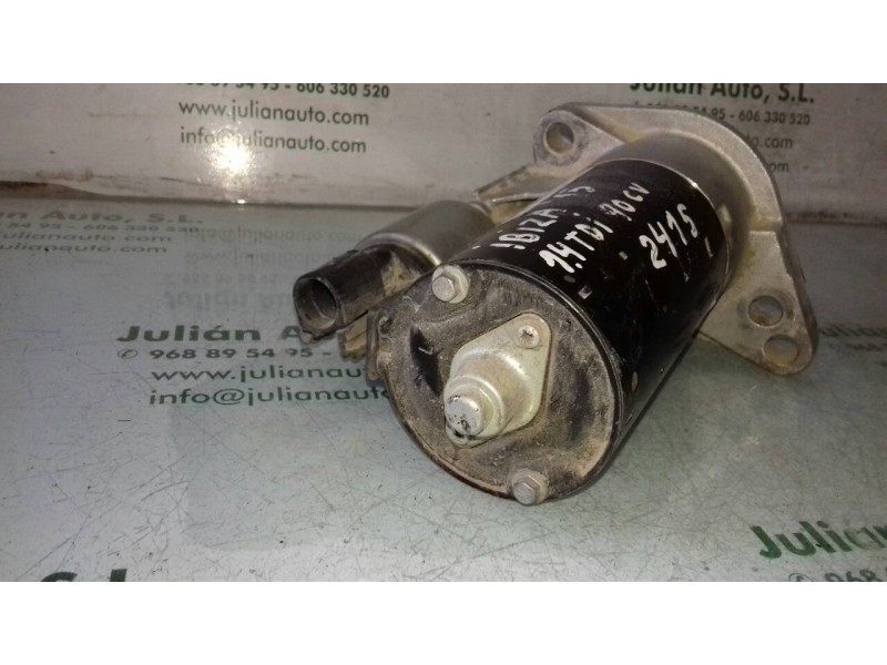 Recambio de motor arranque para seat ibiza (6p1) reference referencia OEM IAM 02Z911024HX 0001153007 BOSCH