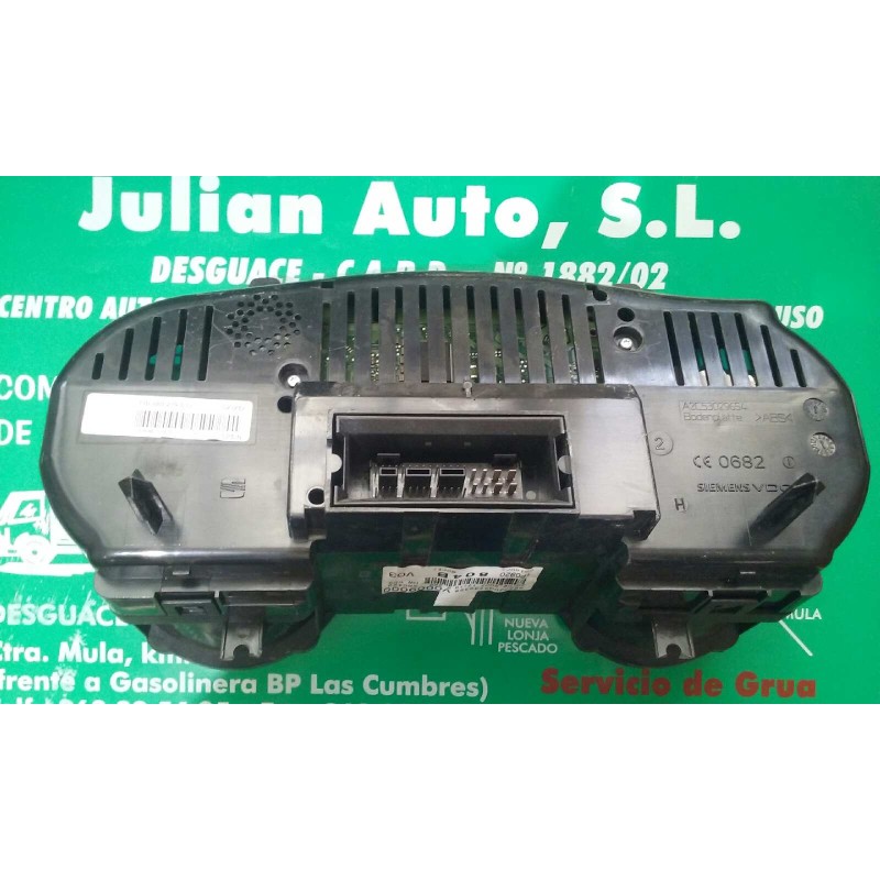 Recambio de centralita motor uce para seat leon (1p1) reference referencia OEM IAM 06A906033FF 5WP40329 KIT - SIEMENS - VDO