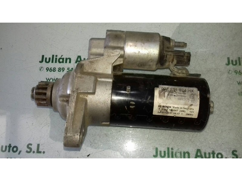 Recambio de motor arranque para seat ibiza (6p1) reference referencia OEM IAM 02Z911024HX 0001153007 BOSCH