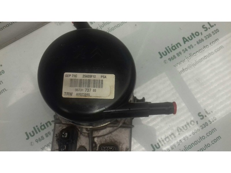 Recambio de bomba servodireccion para citroen c5 berlina millenium referencia OEM IAM 9673173780 25409F12 PSA A0025846