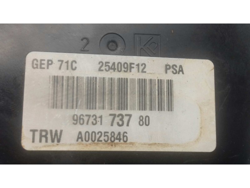 Recambio de bomba servodireccion para citroen c5 berlina millenium referencia OEM IAM 9673173780 25409F12 PSA A0025846