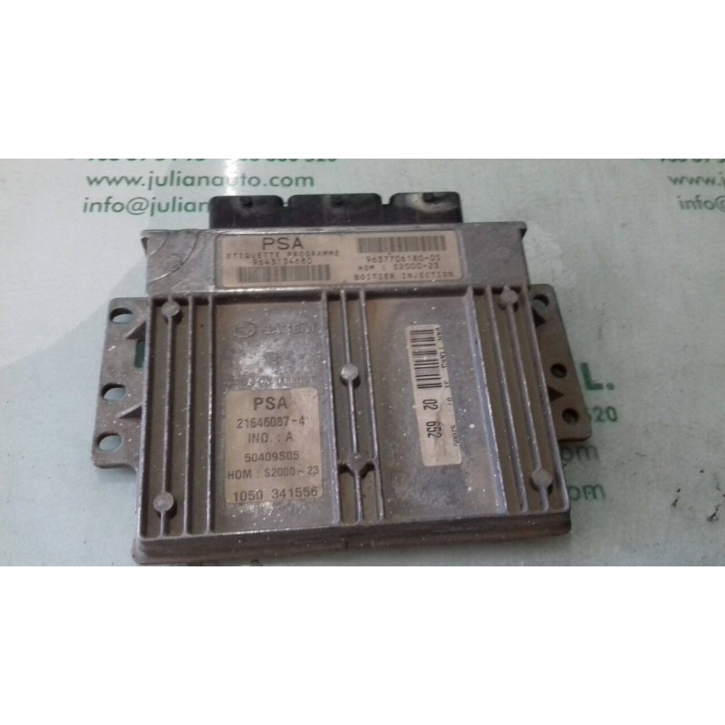 Recambio de centralita motor uce para peugeot 206 berlina xr referencia OEM IAM 9643134680 963770618005 SAGEN