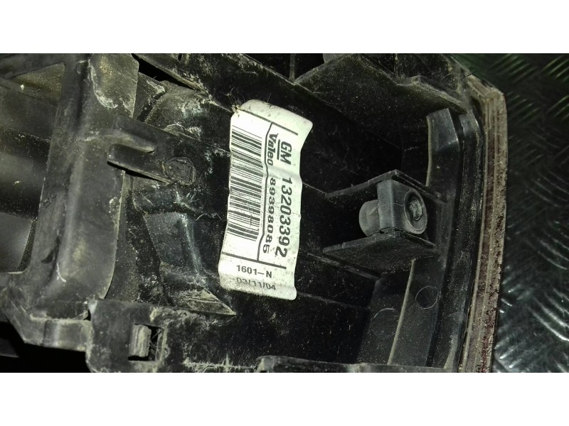 Recambio de piloto trasero derecho para opel meriva cosmo referencia OEM IAM 89398085  13203392