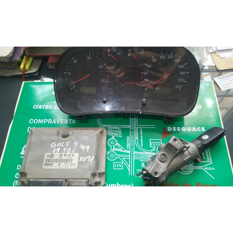 Recambio de centralita motor uce para volkswagen golf iv berlina (1j1) básico referencia OEM IAM 038906018BM 0281001846 KIT - BO