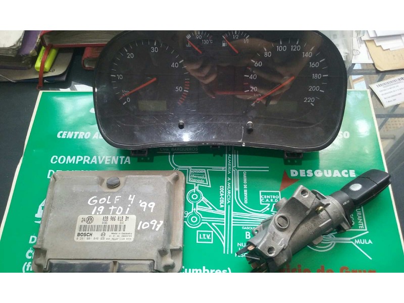 Recambio de centralita motor uce para volkswagen golf iv berlina (1j1) básico referencia OEM IAM 038906018BM 0281001846 KIT - BO