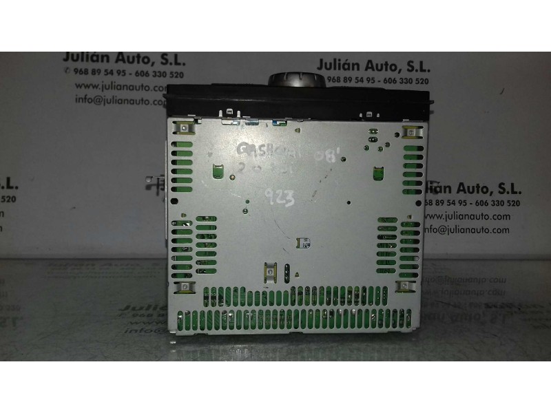 Recambio de sistema audio / radio cd para nissan qashqai (j10) tekna referencia OEM IAM 28185JD00A PN2805F 