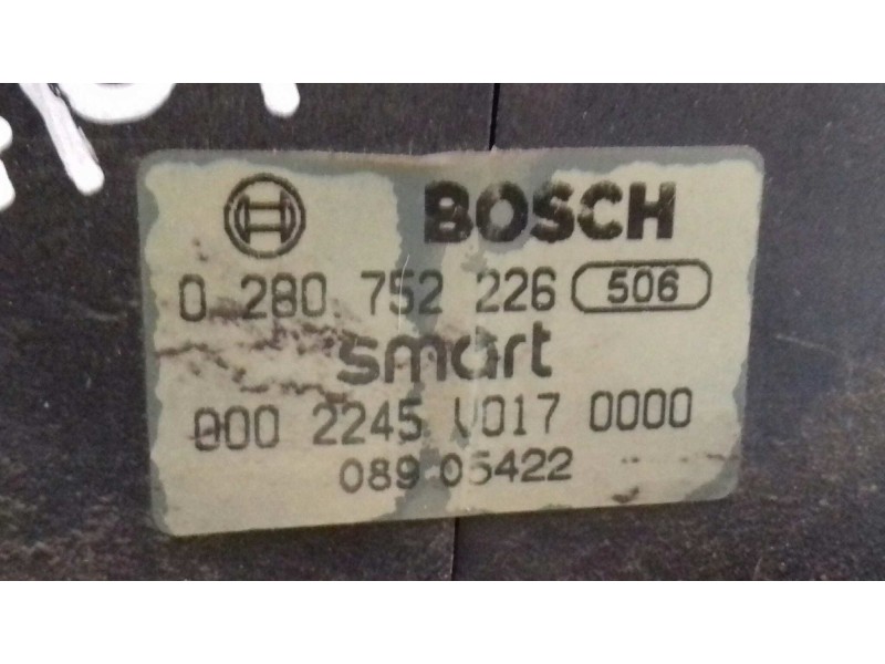 Recambio de pedal acelerador para smart forfour cdi (50kw) referencia OEM IAM 0280752226 0002245V0170000 08905422