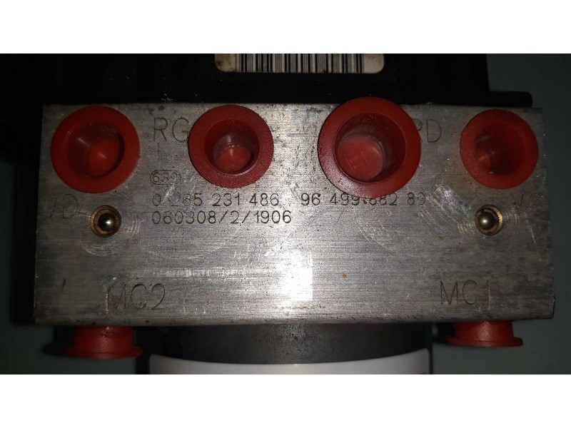 Recambio de abs para citroen c4 berlina vtr plus referencia OEM IAM 9649988280 0265231486 BOSCH
