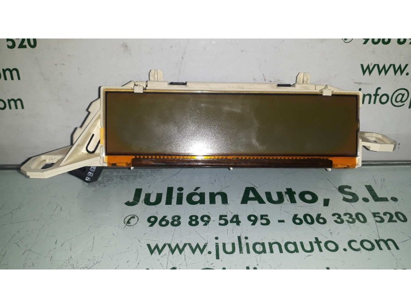 Recambio de pantalla multifuncion para citroen c4 berlina vtr plus referencia OEM IAM 9662225980 169607 1026010