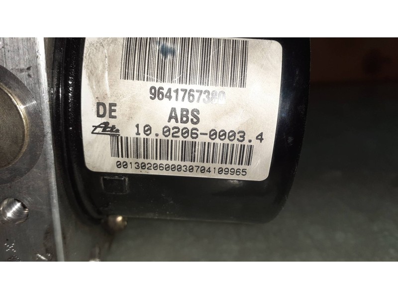 Recambio de abs para citroen c5 berlina 2.0 hdi sx referencia OEM IAM 9641767380 10020600034 ATE
