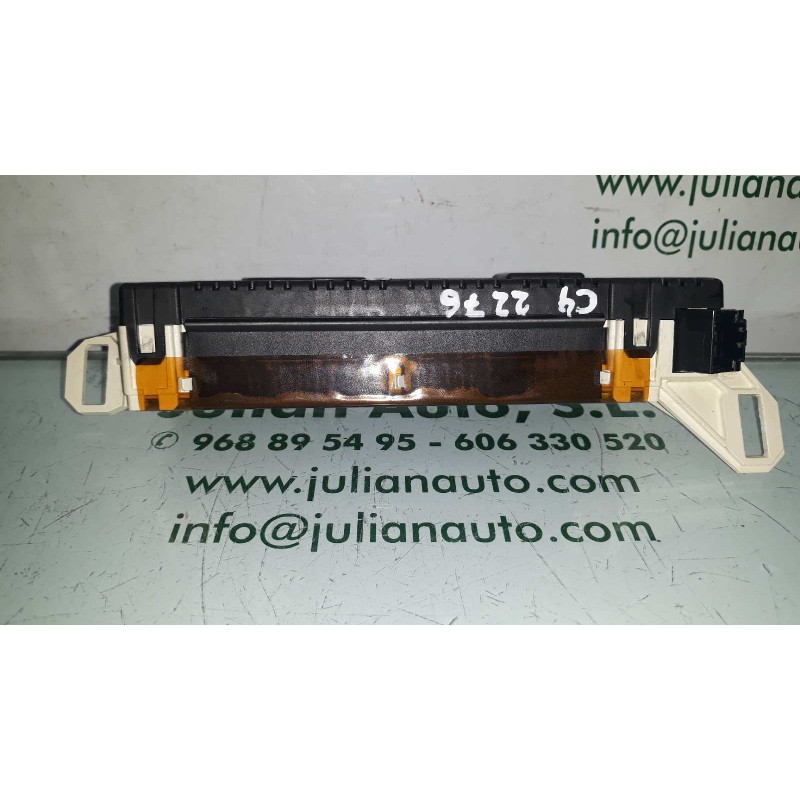 Recambio de pantalla multifuncion para citroen c4 berlina vtr plus referencia OEM IAM 9662225980 169607 1026010