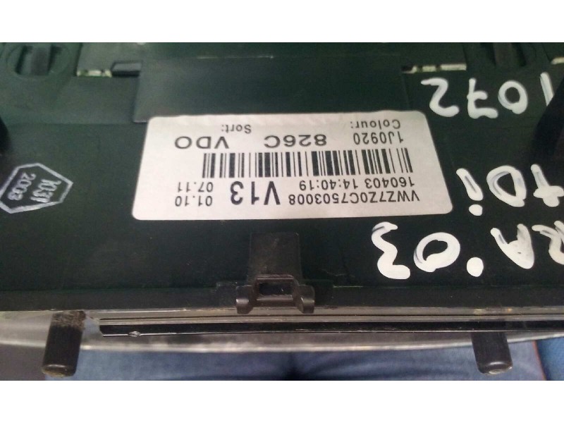 Recambio de centralita motor uce para volkswagen bora berlina (1j2) conceptline referencia OEM IAM 038906018DD 0281011065 KIT - 