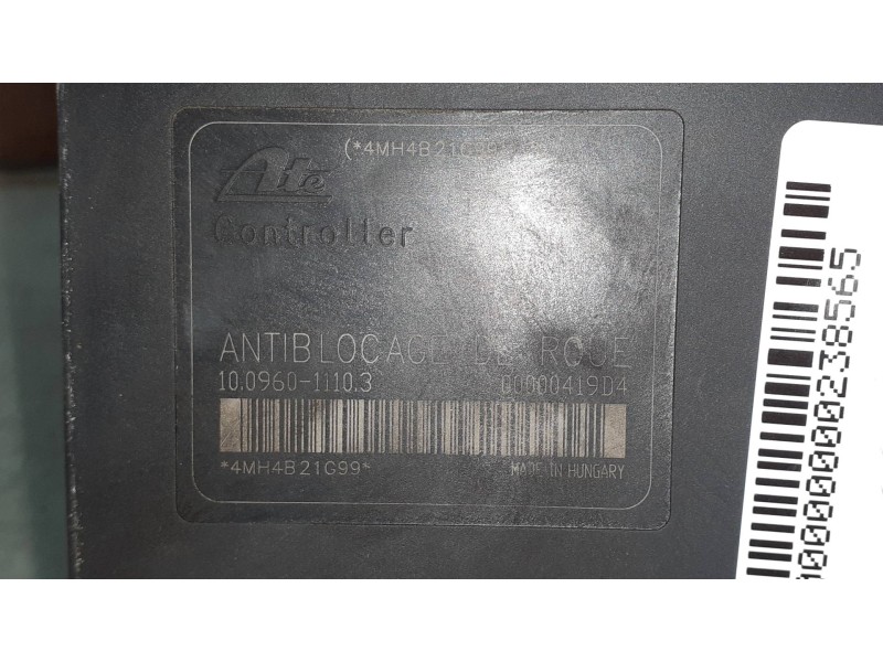 Recambio de abs para citroen c5 berlina 2.0 hdi sx referencia OEM IAM 9641767380 10020600034 ATE