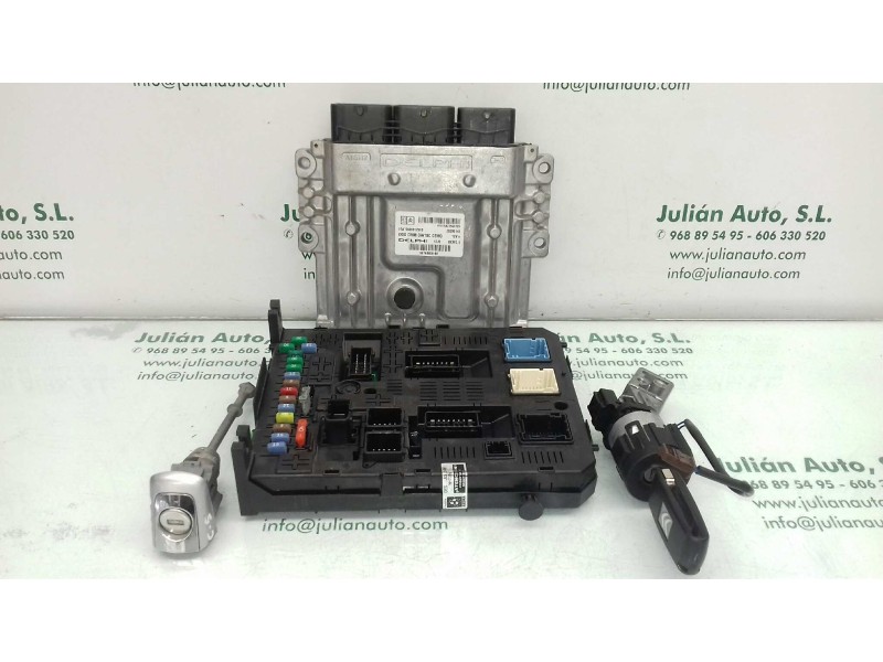 Recambio de centralita motor uce para citroen c5 berlina millenium referencia OEM IAM 9676860180 HW9666912580 KIT - DELPHI