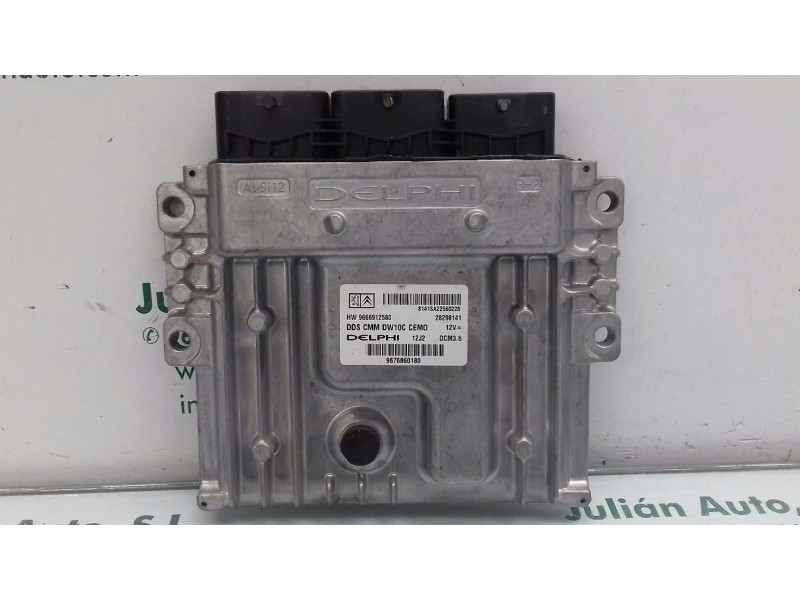 Recambio de centralita motor uce para citroen c5 berlina millenium referencia OEM IAM 9676860180 HW9666912580 KIT - DELPHI