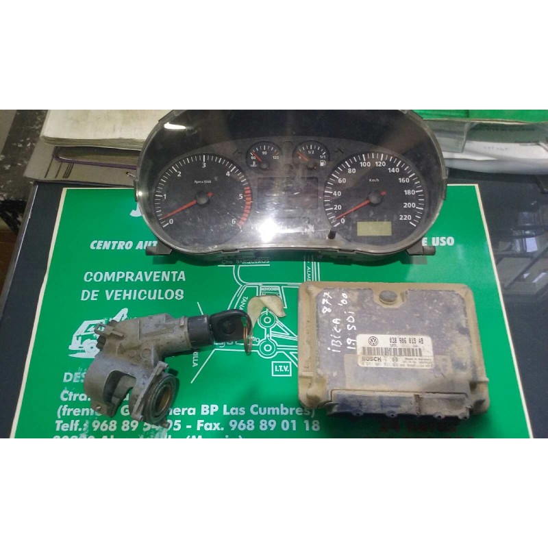 Recambio de centralita motor uce para seat ibiza (6k1) select referencia OEM IAM 038906013AB 0281001911 KIT - BOSCH