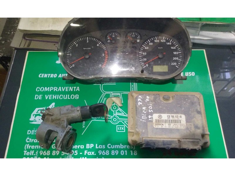 Recambio de centralita motor uce para seat ibiza (6k1) select referencia OEM IAM 038906013AB 0281001911 KIT - BOSCH