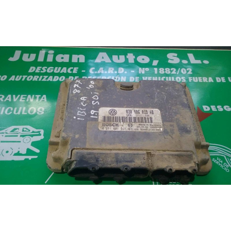 Recambio de centralita motor uce para seat ibiza (6k1) select referencia OEM IAM 038906013AB 0281001911 KIT - BOSCH
