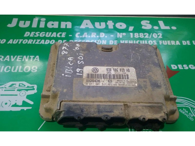 Recambio de centralita motor uce para seat ibiza (6k1) select referencia OEM IAM 038906013AB 0281001911 KIT - BOSCH
