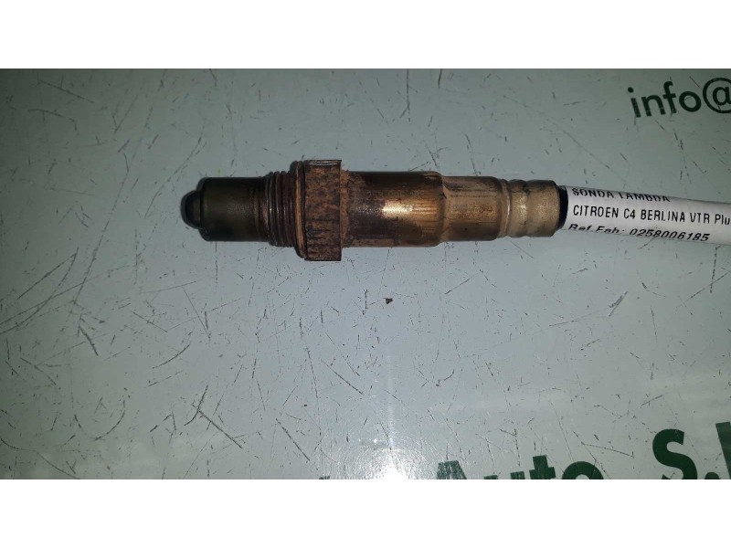 Recambio de sonda lambda para citroen c4 berlina vtr plus referencia OEM IAM 0258006185 AZUL 4 PINES