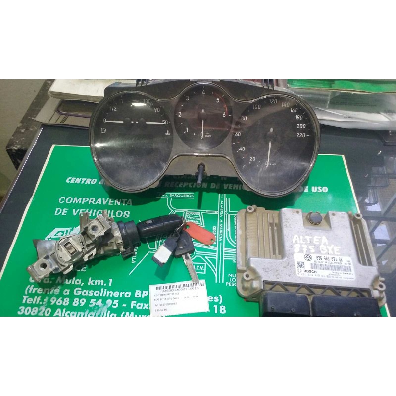 Recambio de centralita motor uce para seat altea xl (5p5) reference referencia OEM IAM 03G906021SK 0281014419 KIT - BOSCH