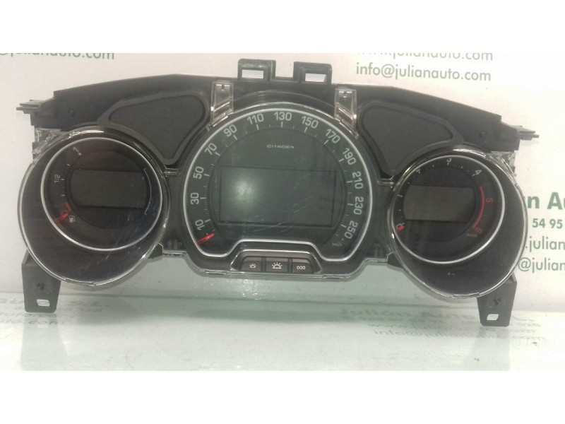 Recambio de cuadro instrumentos para citroen c5 berlina millenium referencia OEM IAM 9677285280  