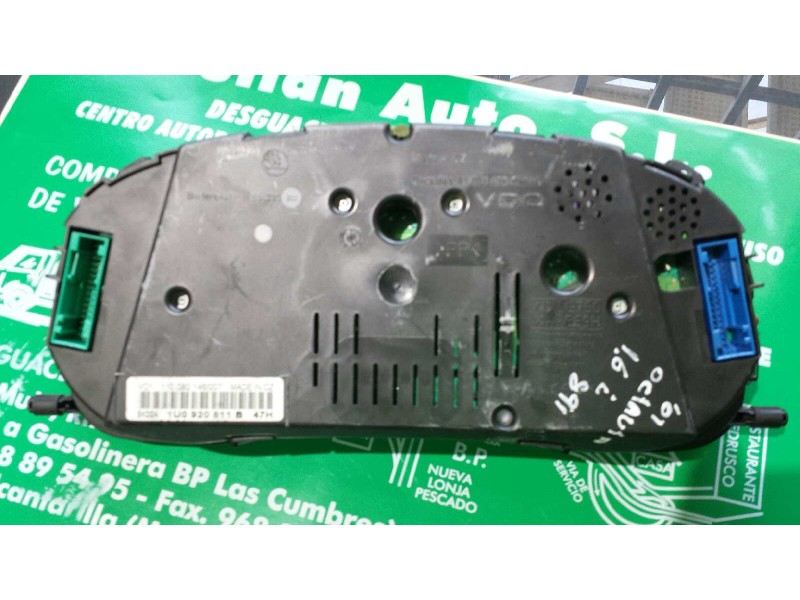 Recambio de cuadro instrumentos para skoda octavia berlina (1u2) classic referencia OEM IAM 1U0920811B 110080146007 VDO